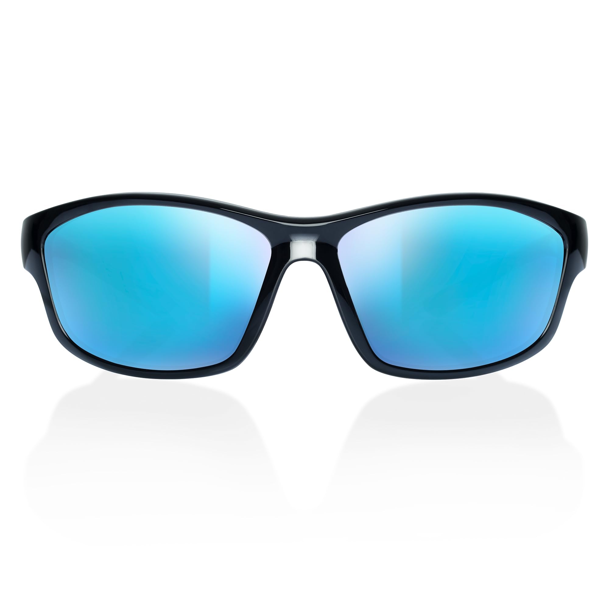 B.N.U.S Corning glass lenses polarized sunglasses for men and women UV400 Protection for Fishing Cycling Driving Italy made