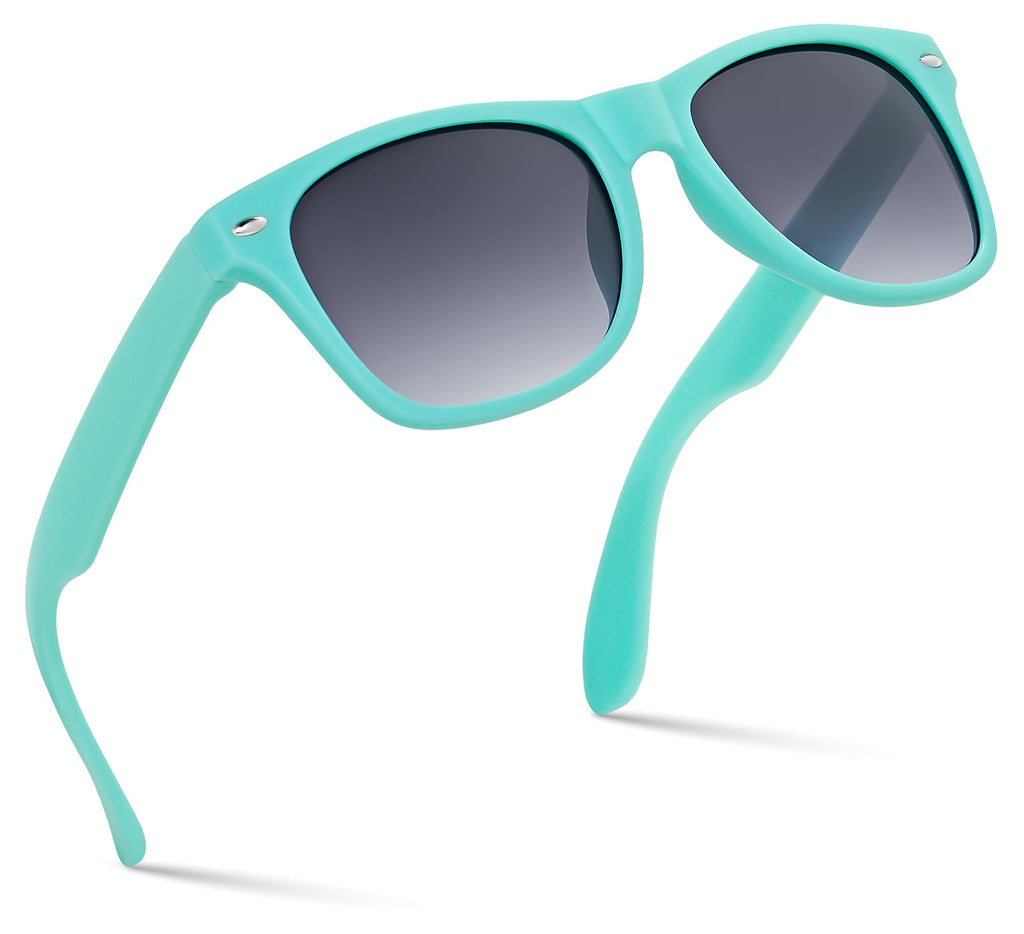 Retro Rewind Kids Sunglasses for Boys Girls Age 3-12 - Shatterproof UV400 Toddler Children Sun Glasses