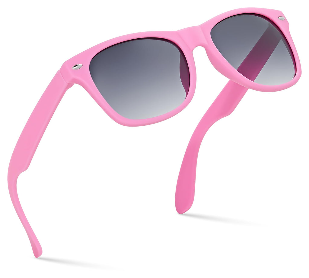 Retro Rewind Kids Sunglasses for Boys Girls Age 3-12 - Shatterproof UV400 Toddler Children Sun Glasses
