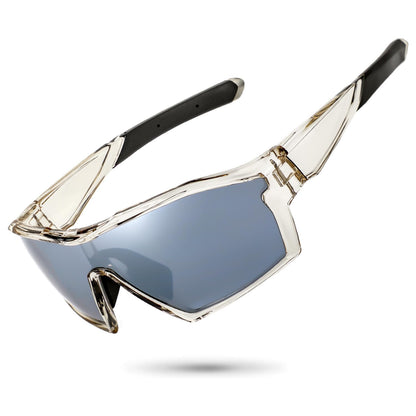 Meeloog Premium Sports Sunglasses for Men Women, Wrap Around UV400 Protection Glasses for Cycling Running Baseball Pickleball