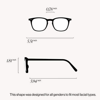 IZIPIZI READING #E Reading Glasses for Women and Men Rectangular Glasses with Anti-Scratch Lenses, Lightweight Fashion Frame