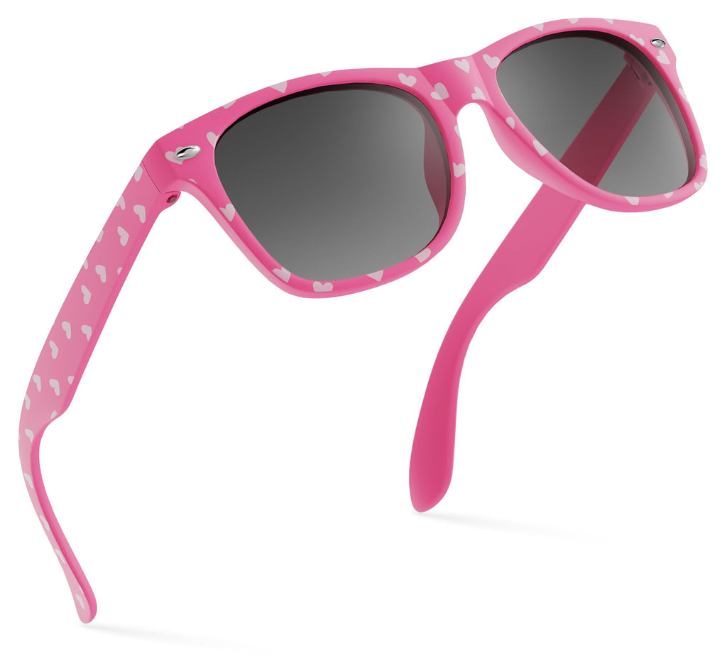 Retro Rewind Kids Sunglasses for Boys Girls Age 3-12 - Shatterproof UV400 Toddler Children Sun Glasses