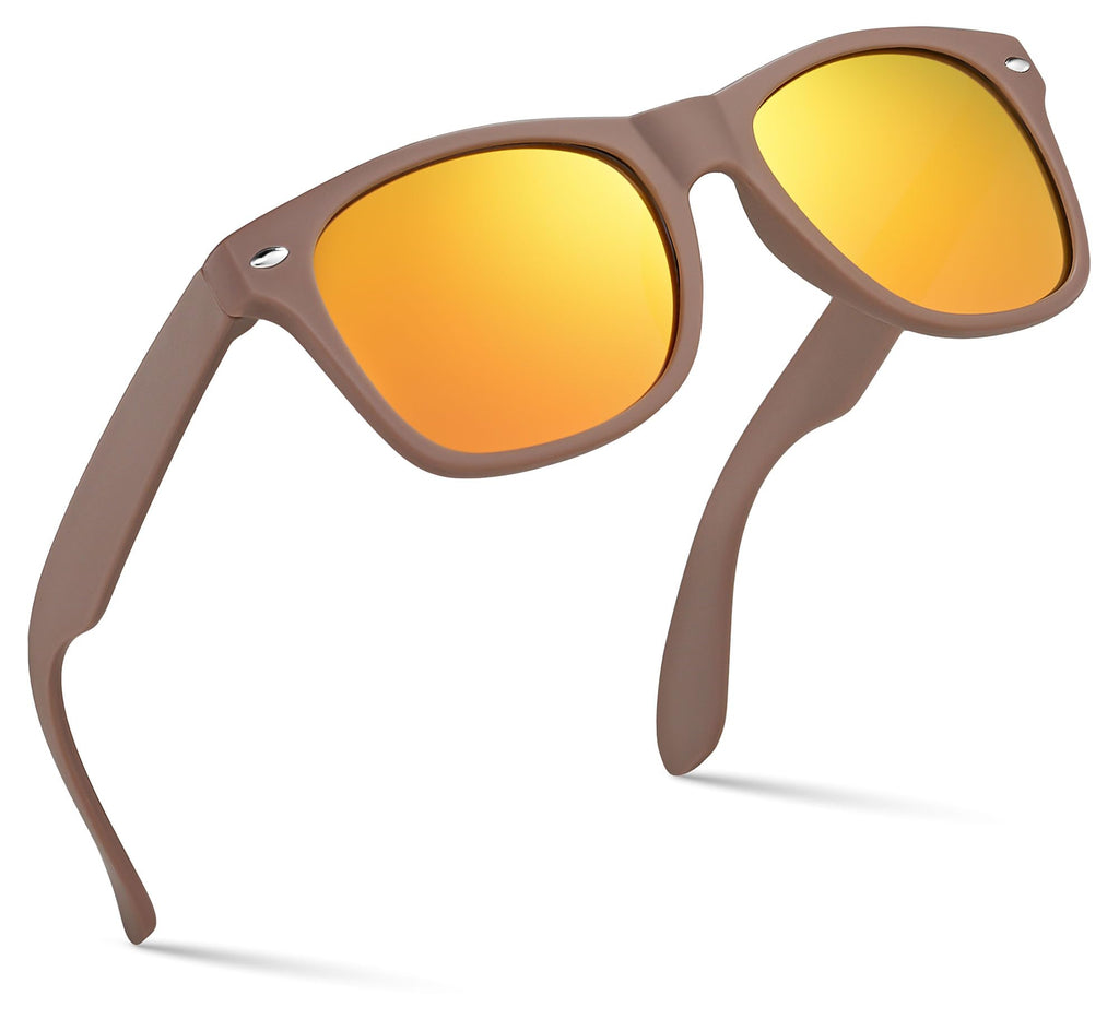 Retro Rewind Kids Sunglasses for Boys Girls Age 3-12 - Shatterproof UV400 Toddler Children Sun Glasses