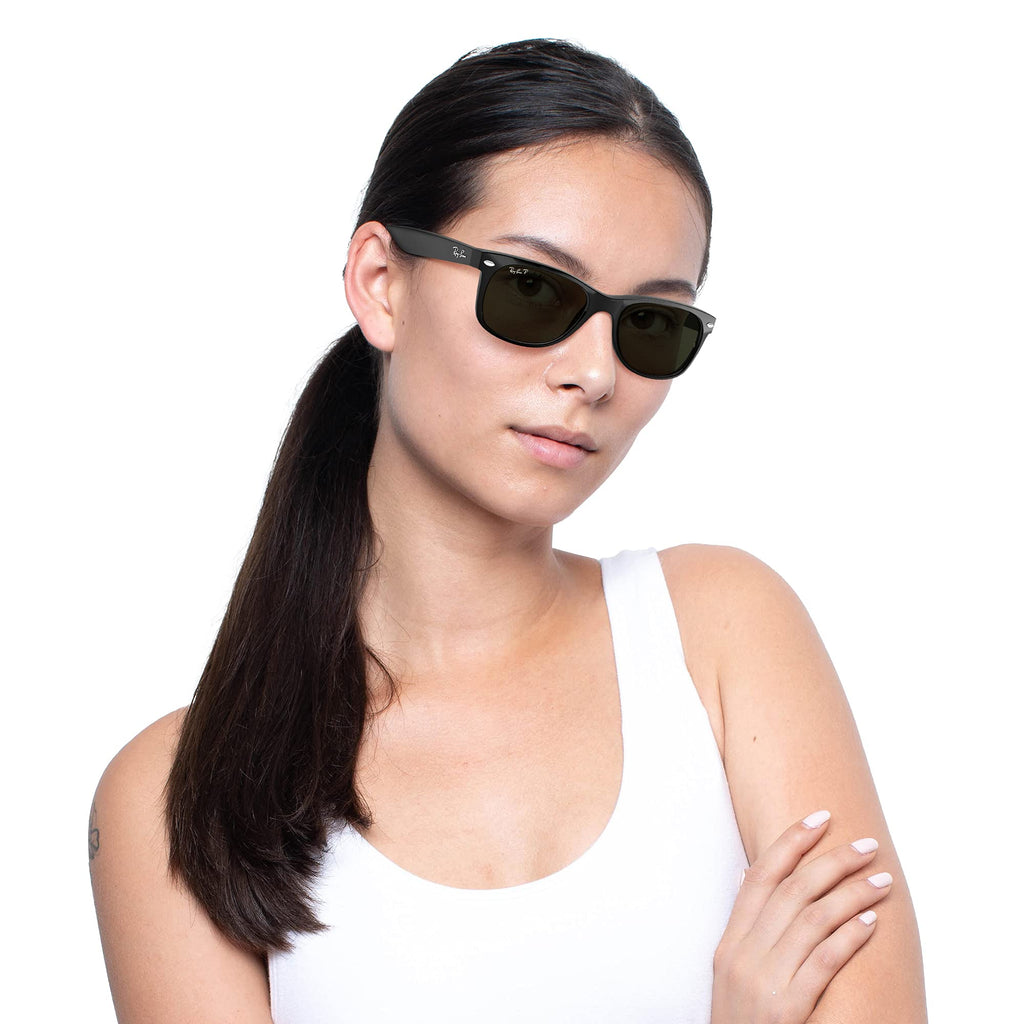 Ray-Ban RB2132 New Wayfarer Polarized Square Sunglasses