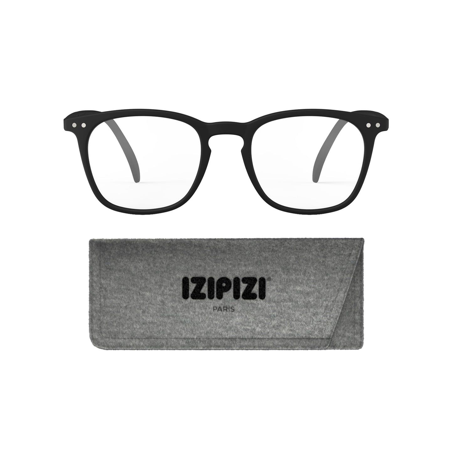 IZIPIZI READING #E Reading Glasses for Women and Men Rectangular Glasses with Anti-Scratch Lenses, Lightweight Fashion Frame