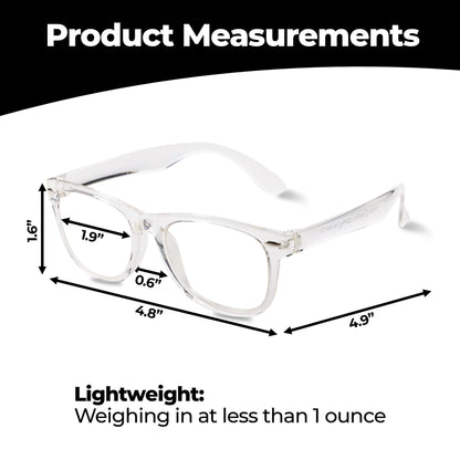 GALVANOX Ava & Ethan Blue Light Glasses for Kids, Light Blocking for Computer/Gaming