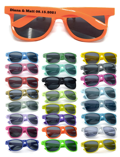 Personalized Sunglasses Bulk Party Favors Adult Custom Wedding Polarized Sunglasses Custom Branded Sunglasses