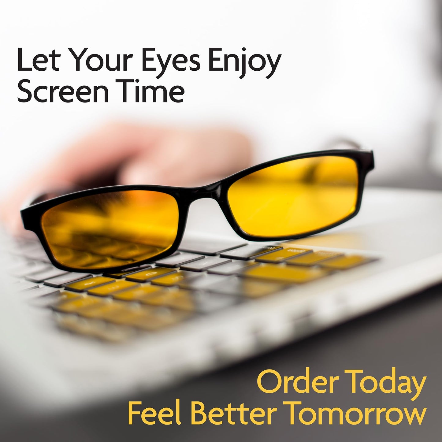 Prospek Blue Light Glasses Reading for Men and Women, For Computer Use, Blue Light Protection, Clear Lens 0 to +3.0 Diopters