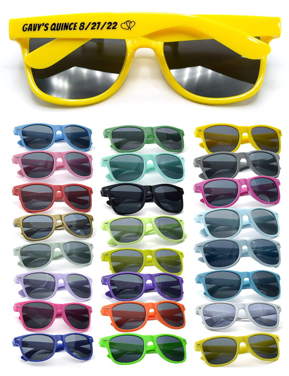 Personalized Sunglasses Bulk Party Favors Adult Custom Wedding Polarized Sunglasses Custom Branded Sunglasses