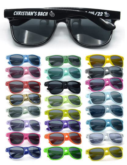 Personalized Sunglasses Bulk Party Favors Adult Custom Wedding Polarized Sunglasses Custom Branded Sunglasses
