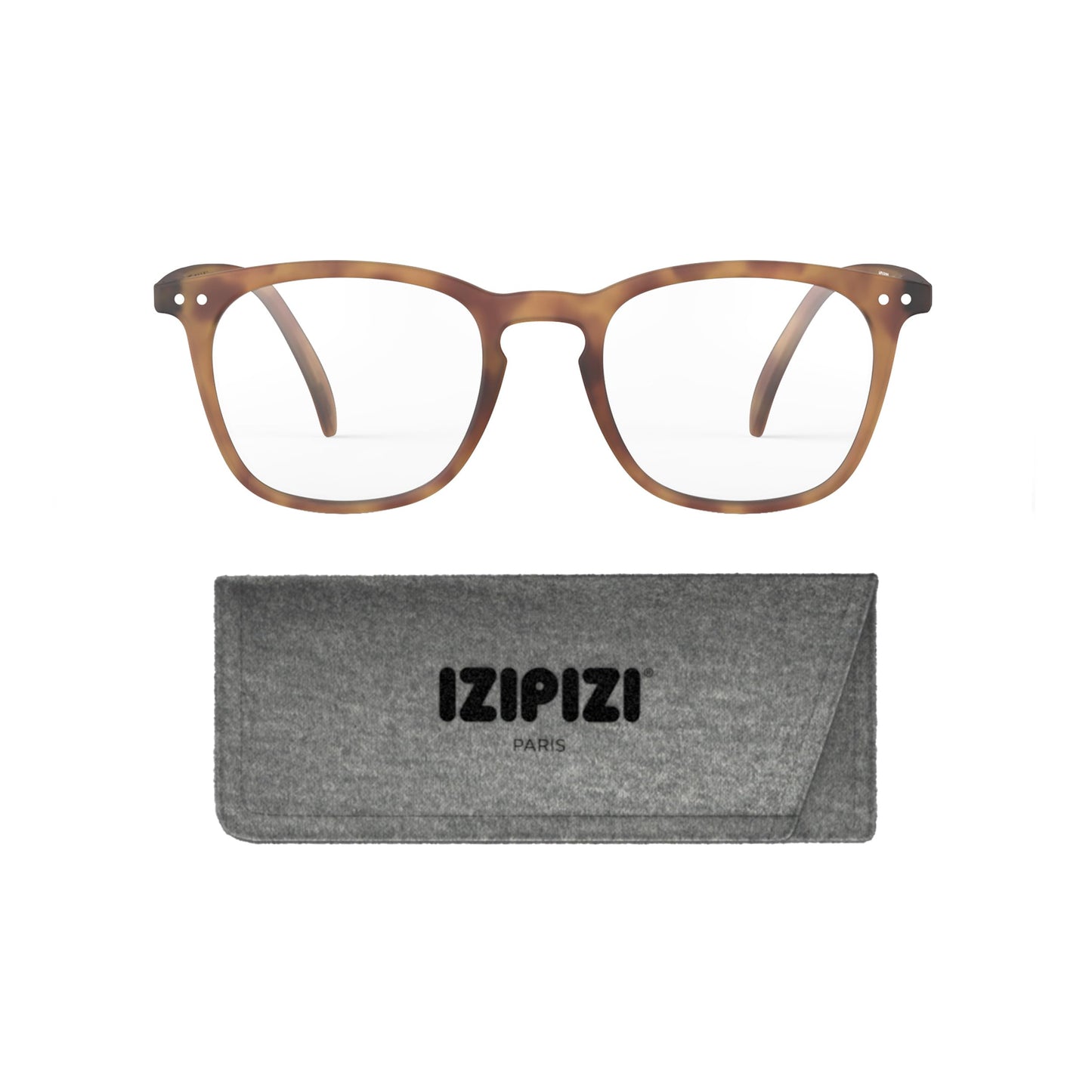 IZIPIZI READING #E Reading Glasses for Women and Men Rectangular Glasses with Anti-Scratch Lenses, Lightweight Fashion Frame
