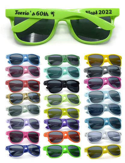 Personalized Sunglasses Bulk Party Favors Adult Custom Wedding Polarized Sunglasses Custom Branded Sunglasses