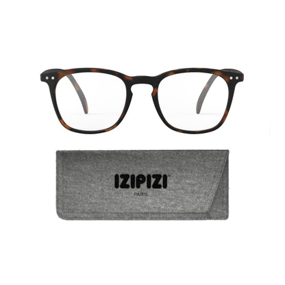 IZIPIZI READING #E Reading Glasses for Women and Men Rectangular Glasses with Anti-Scratch Lenses, Lightweight Fashion Frame