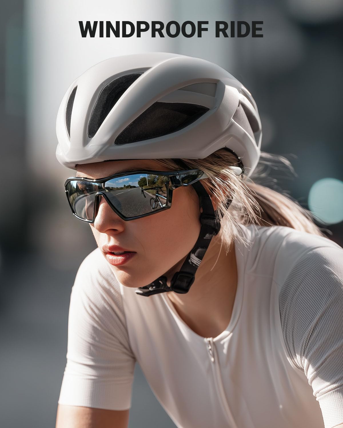 Meeloog Premium Sports Sunglasses for Men Women, Wrap Around UV400 Protection Glasses for Cycling Running Baseball Pickleball