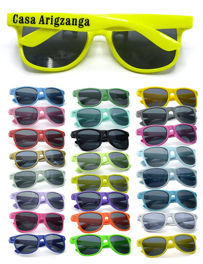 Personalized Sunglasses Bulk Party Favors Adult Custom Wedding Polarized Sunglasses Custom Branded Sunglasses