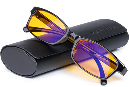 Prospek Blue Light Glasses Reading for Men and Women, For Computer Use, Blue Light Protection, Clear Lens 0 to +3.0 Diopters