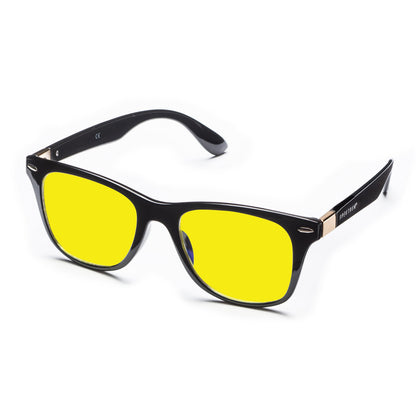 Prospek Blue Light Blocking Glasses – Clear Lens for Office&Work, Yellow/Amber Lens - Evening Use, Reduce Eye Strain, Unisex