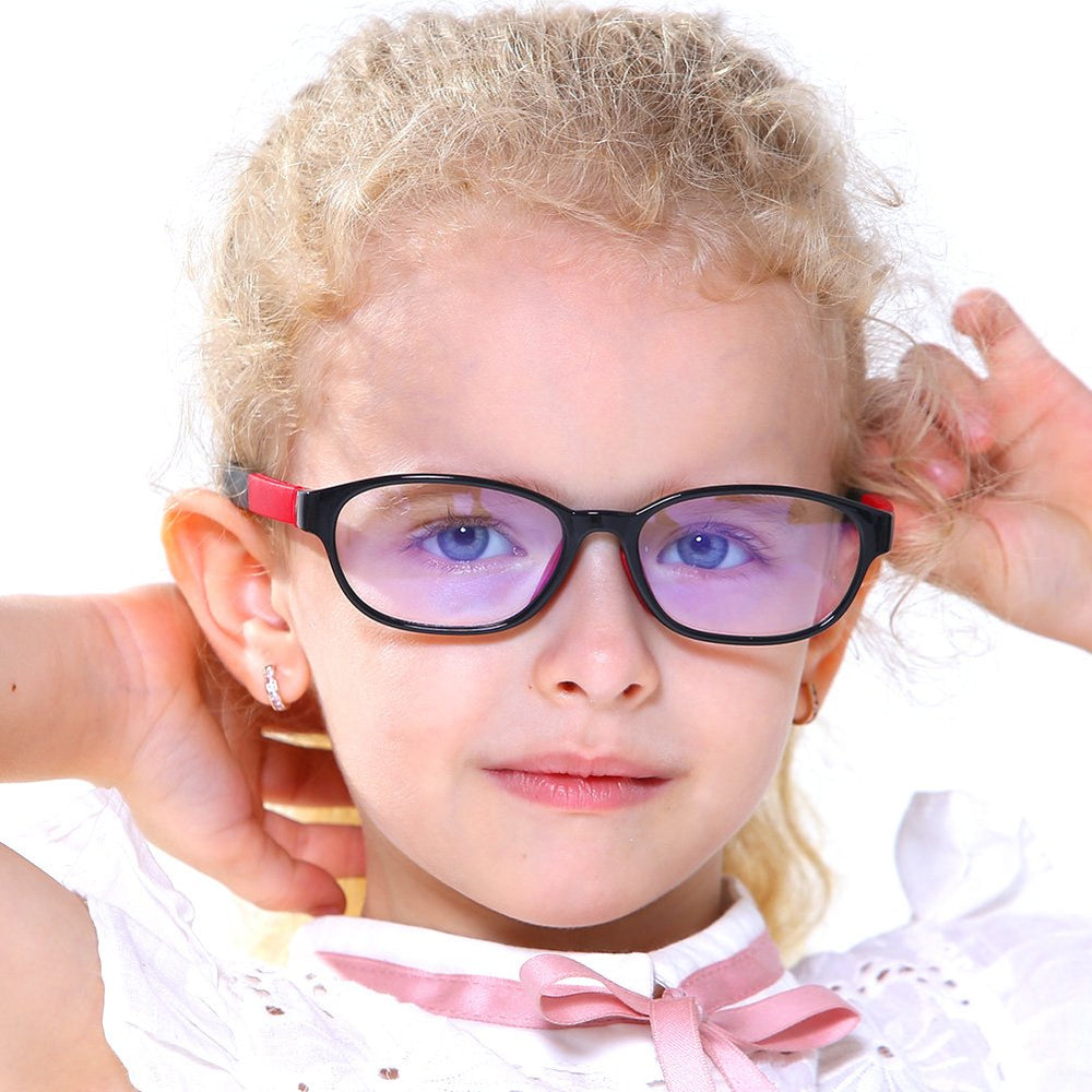 Kids Blue Light Blocking Glasses with Spring Hinges
