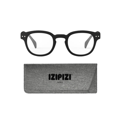 IZIPIZI READING #C Reading Glasses for Women and Men – Square Glasses with Anti-Scratch Lenses, Lightweight Fashion Frame
