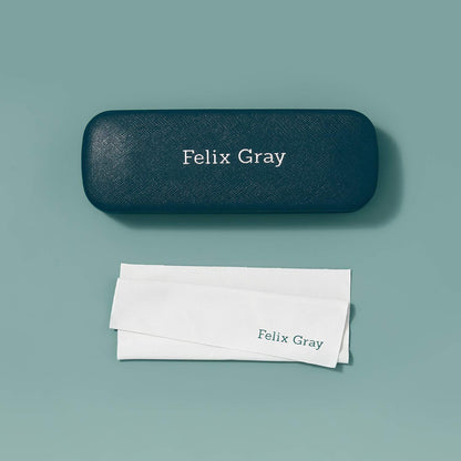 Felix Gray Carver Glasses for Women & Men – Computer Glasses Non-Prescription, 15x Blue Light Filtered, Bio-Based Acetate