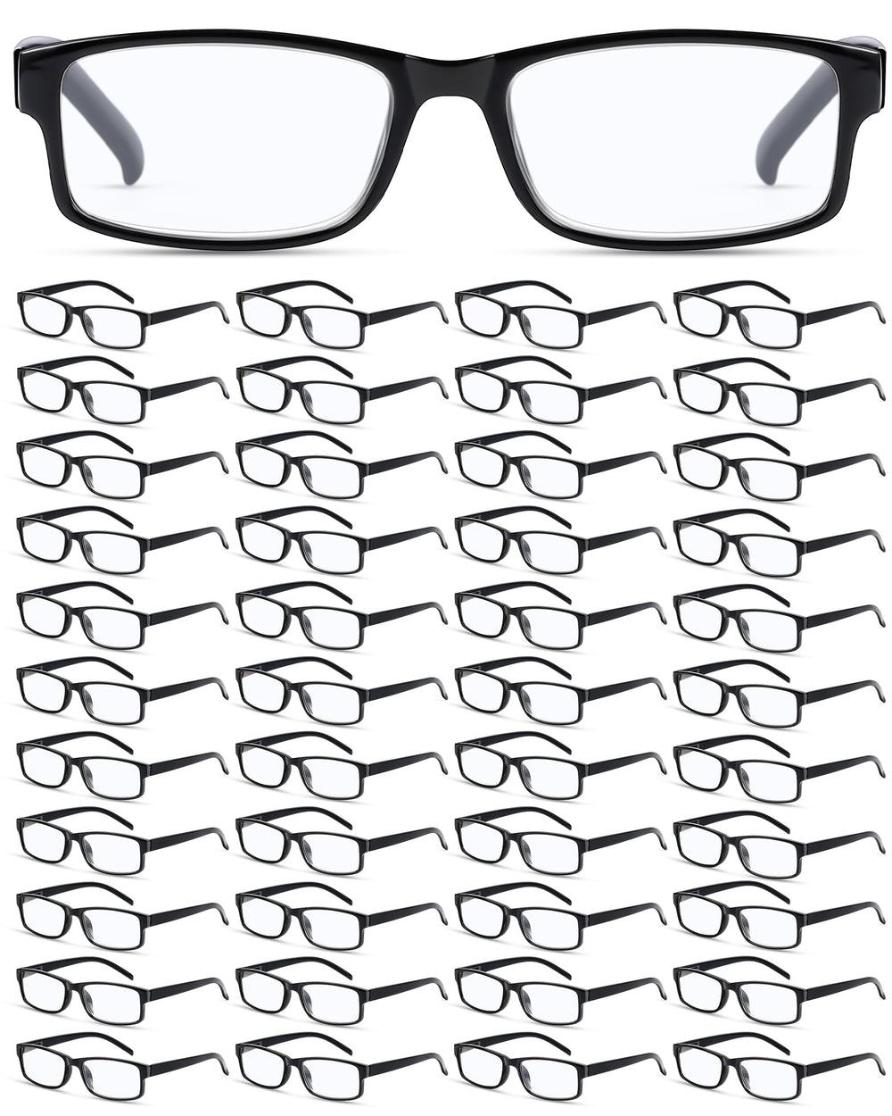Reading Glasses Bulk Pack with Spring Hinges