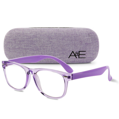 GALVANOX Ava & Ethan Blue Light Glasses for Kids, Light Blocking for Computer/Gaming