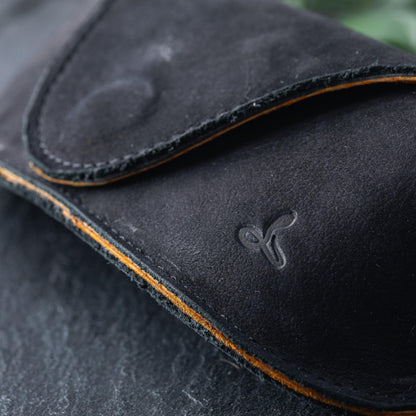 Snakehive Real Leather Glasses Case – Handmade in Europe – Sunglasses Pouch Designed for Men and Women