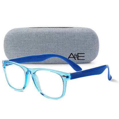 GALVANOX Ava & Ethan Blue Light Glasses for Kids, Light Blocking for Computer/Gaming