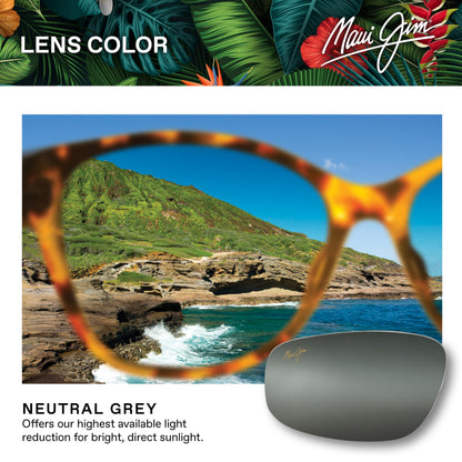 Maui Jim Polarized Men's and Women's Hookipa Rimless Reading Sunglasses