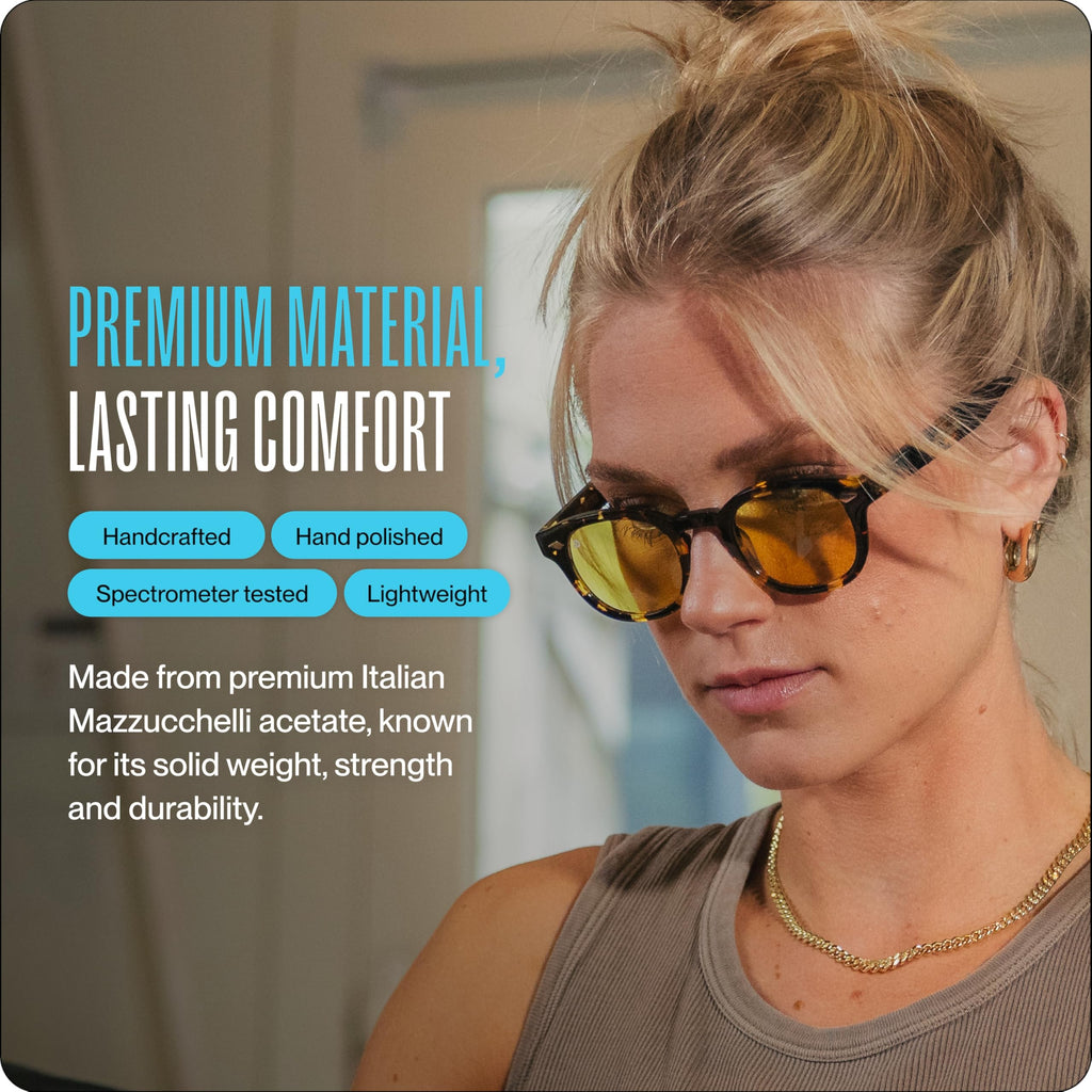 DREAM RECOVERY Blue Light Blocking Glasses for Computer, Gaming, Screen Fatigue